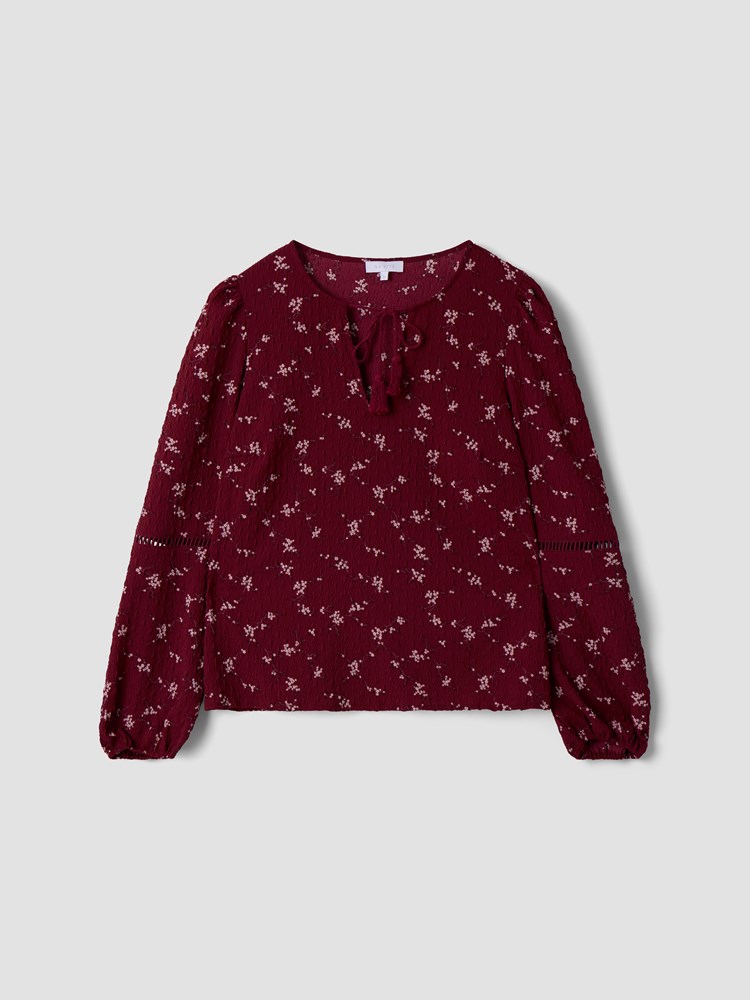 Elina bluse 7512600_MWH-VAVITE-A25-Front_6736_Elina bluse MWH 7512600.jpg_Front||Front