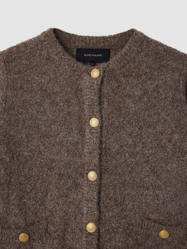Tanita cardigan 7512692_AGP-MARIEPHILIPPE-A25-Front_5315_Tanita cardigan AGP_Tanita cardigan AGP 7512692.jpg_Front||Front