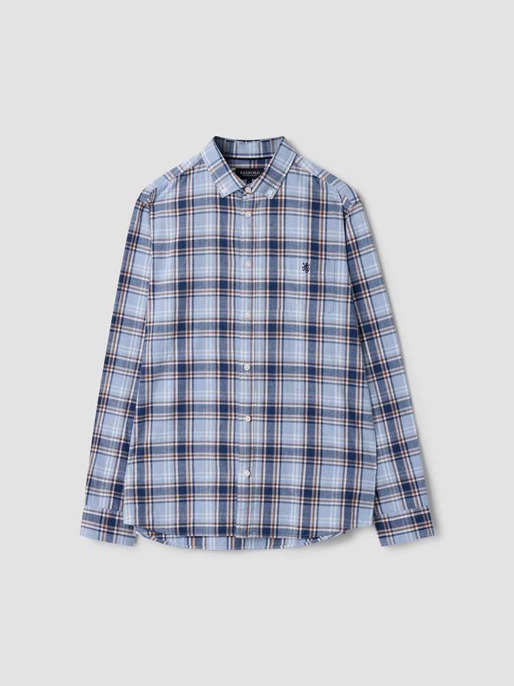 Delting rutete skjorte 7512803_EGV-REDFORD-A25-Front_603_Delting rutete skjorte EGV 7512803.jpg_Front||Front