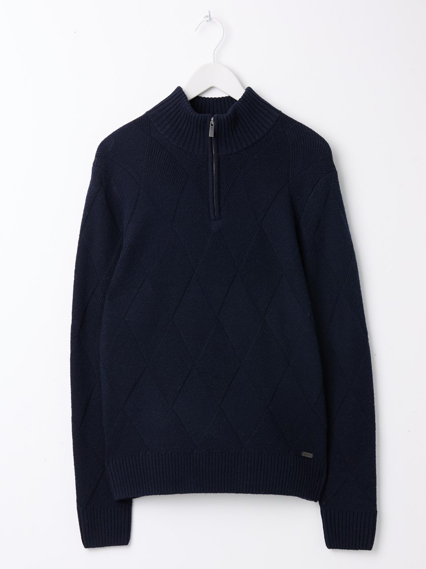 7513074 EM6 7513074_EM6-JEANPAUL-W25-Front_5973_Darcey zipneck EM6_Darcey zipneck EM6 7513074.jpg_Front||Front