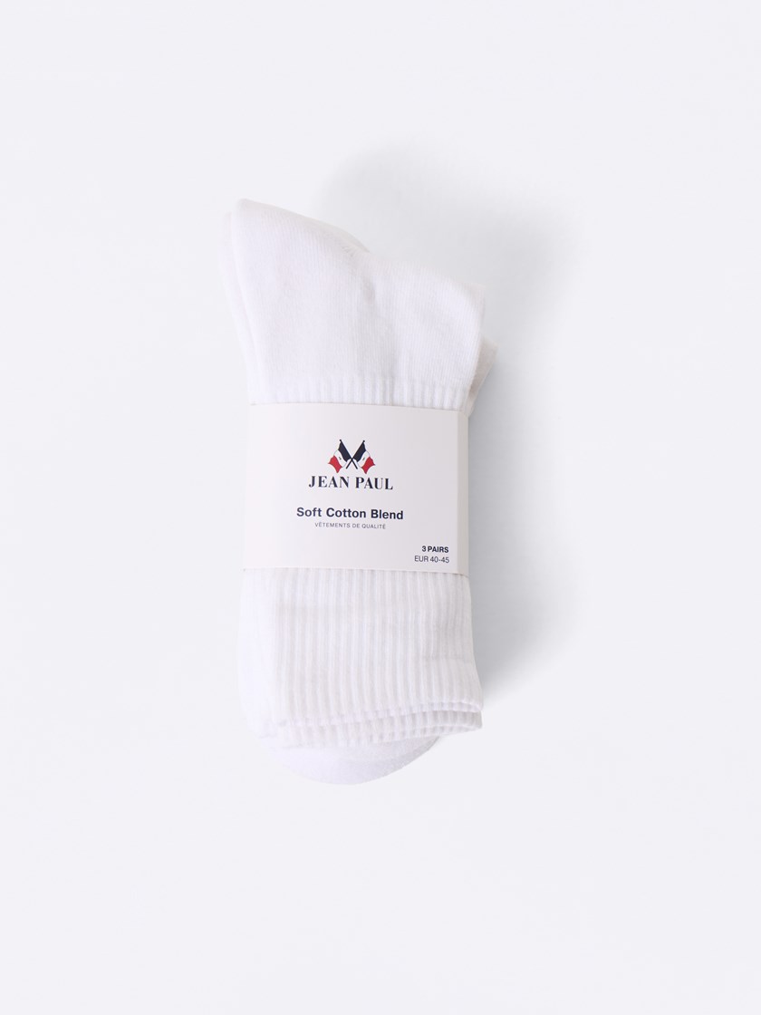 7513285 O68 7513285_O68-JEANPAUL-NOS-Front_6100_3 pk sportssokker_3 pk sportssokker O68.jpg_Front||Front