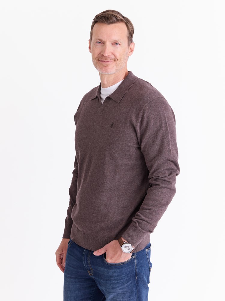 Brage polo genser 7513324_R12-REDFORD-A25-Modell-Front_chn=match_5473_Brage polo genser R12 7513324.jpg_Front||Front