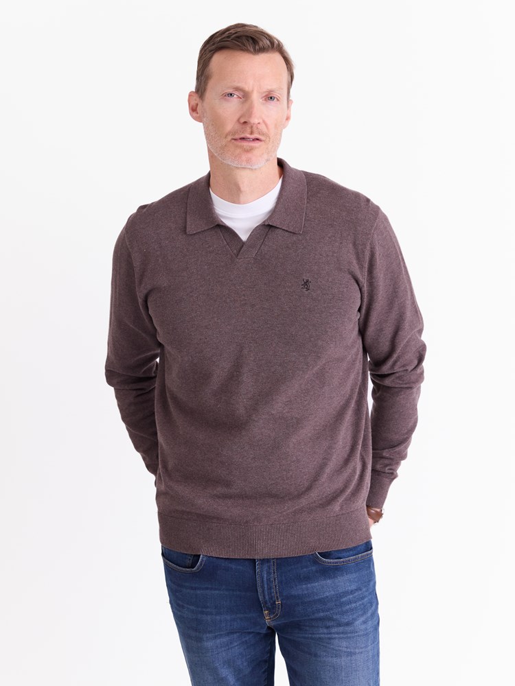 Brage polo genser 7513324_R12-REDFORD-A25-Modell-Front_chn=match_8821_Brage polo genser R12 7513324.jpg_Front||Front