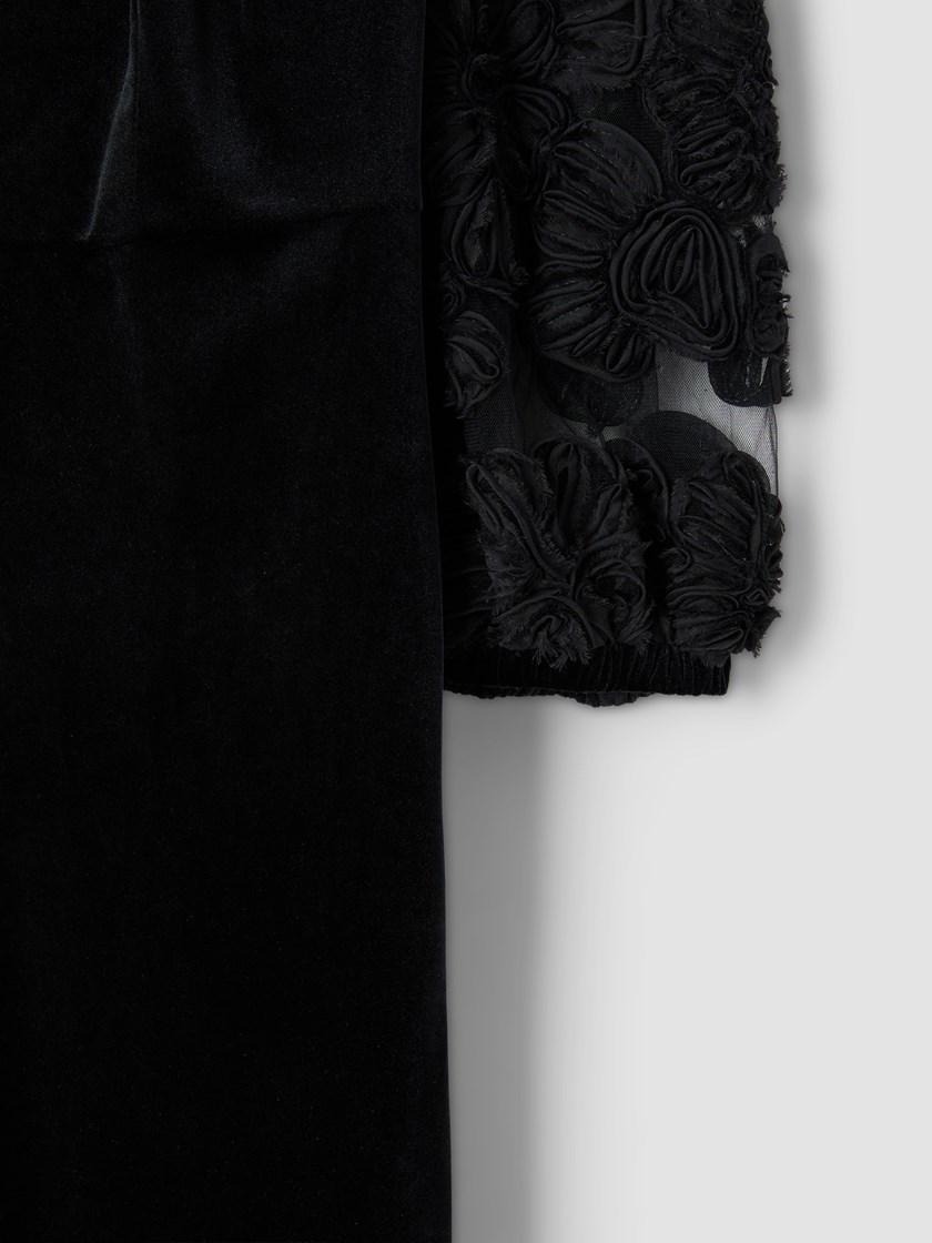 7513361 ID2 7513361_ID2-MARIEPHILIPPE-W25-Front_7047_Ingrid velourkjole ID2_Ingrid velourkjole ID2 7513361.jpg_Front||Front