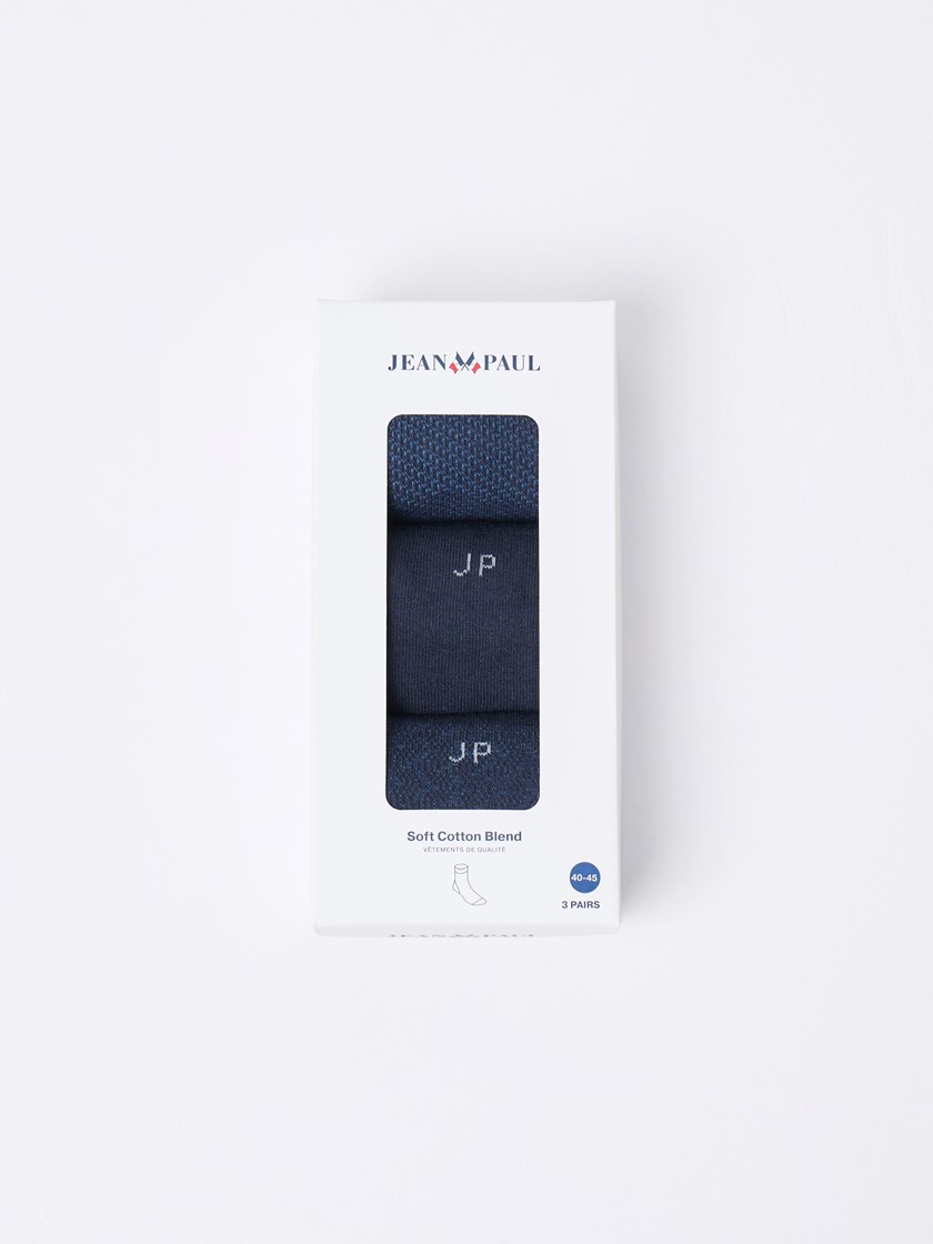 7513365 EM6 7513365_EM6-JEANPAUL-W25-Front_4469_Nobel 3 pk sokker_Nobel 3 pk sokker EM6.jpg_Front||Front