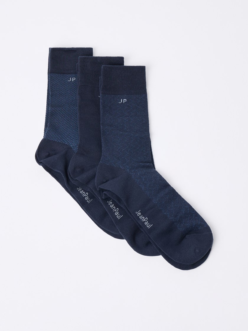 7513365 EM6 7513365_EM6-JEANPAUL-W25-Front_5075_Nobel 3 pk sokker_Nobel 3 pk sokker EM6.jpg_Front||Front