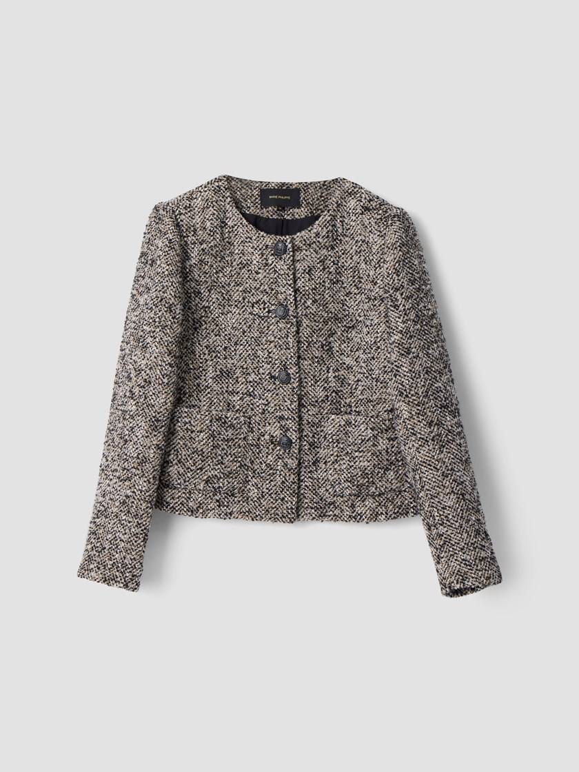7513427 AGP 7513427_AGP-MARIEPHILIPPE-A25-Front_1211_Mia jakke AGP.jpg_Front||Front
