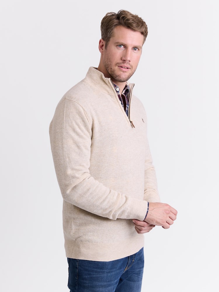 Canmore zip genser 7513455_I2X-REDFORD-W25-Modell-Front_chn=match_3211_Canmore zip genser I2X_Canmore zip genser I2X 7513455.jpg_Front