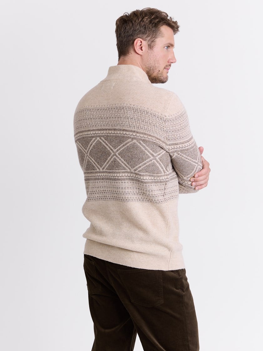 7513473 I2X 7513473_I2X-REDFORD-W25-Modell-Back_chn=match_4762_Carter zip genser I2X_Carter zip genser I2X 7513473.jpg_Back