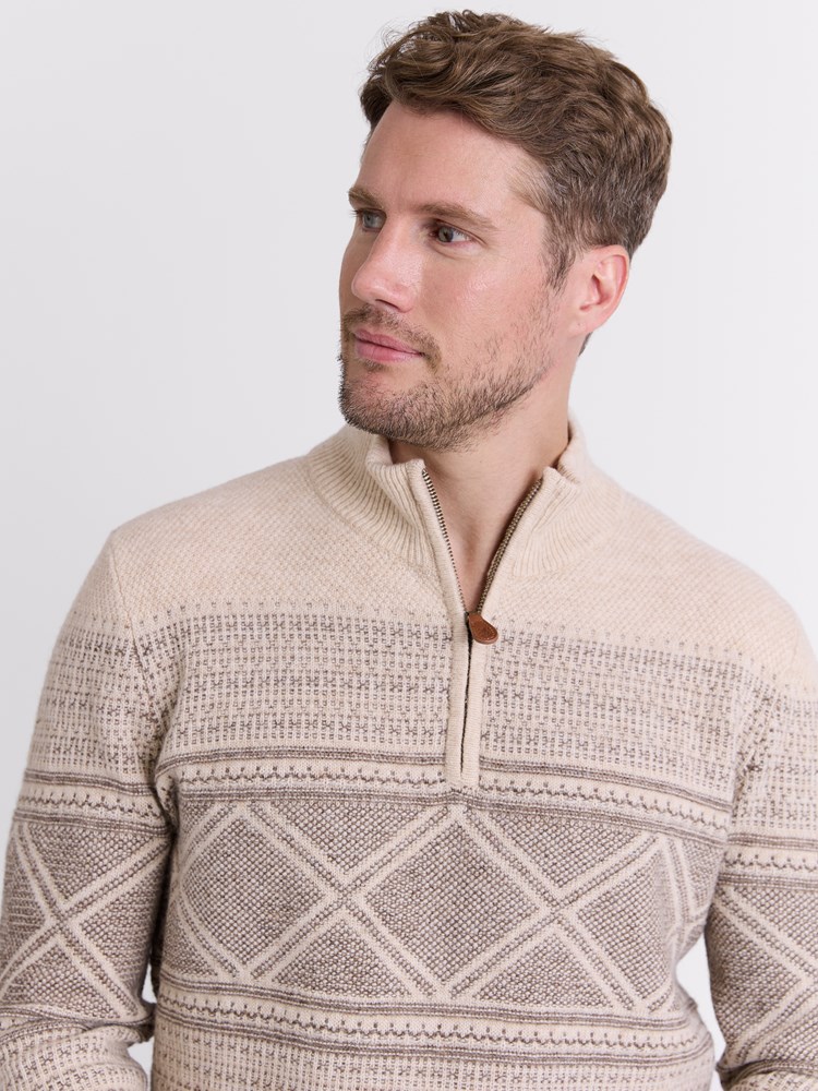 Carter zip genser 7513473_I2X-REDFORD-W25-Modell-Front_chn=match_178_Carter zip genser I2X_Carter zip genser I2X 7513473.jpg_Front