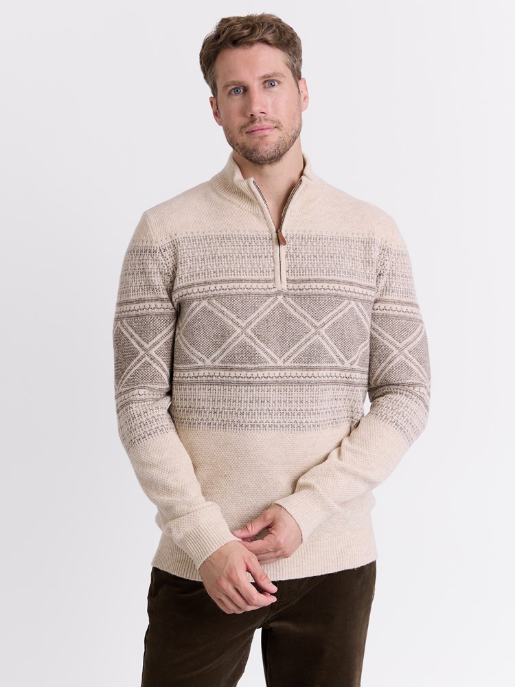 Carter zip genser 7513473_I2X-REDFORD-W25-Modell-Front_chn=match_1963_Carter zip genser I2X_Carter zip genser I2X 7513473.jpg_Front