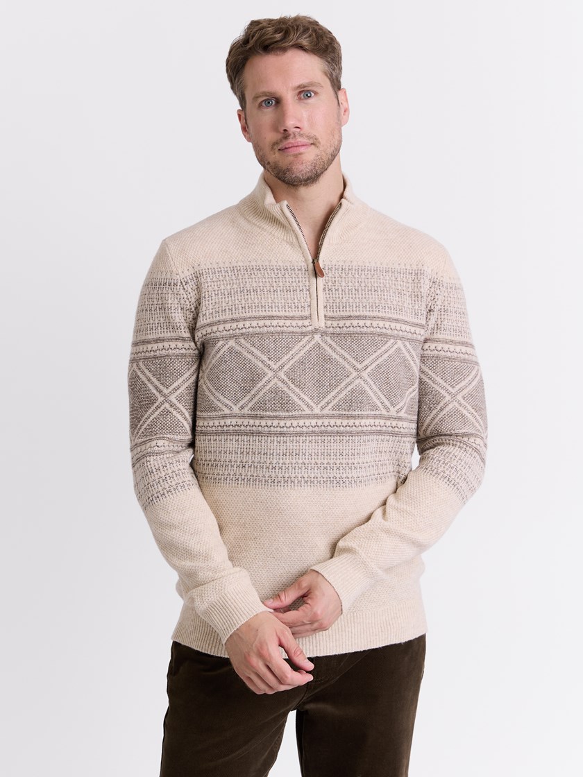 7513473 I2X 7513473_I2X-REDFORD-W25-Modell-Front_chn=match_1963_Carter zip genser I2X_Carter zip genser I2X 7513473.jpg_Front