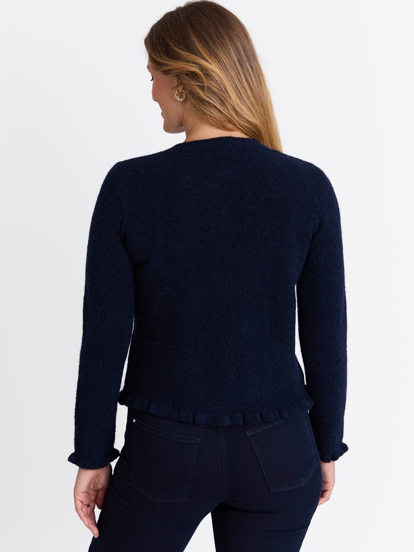 7513605 EM1 7513605_EM1-MARIEPHILIPPE-W25-Modell-Back_chn=match_4794_Frida cardigan EM1_Frida cardigan EM1 7513605.jpg_Back||Back