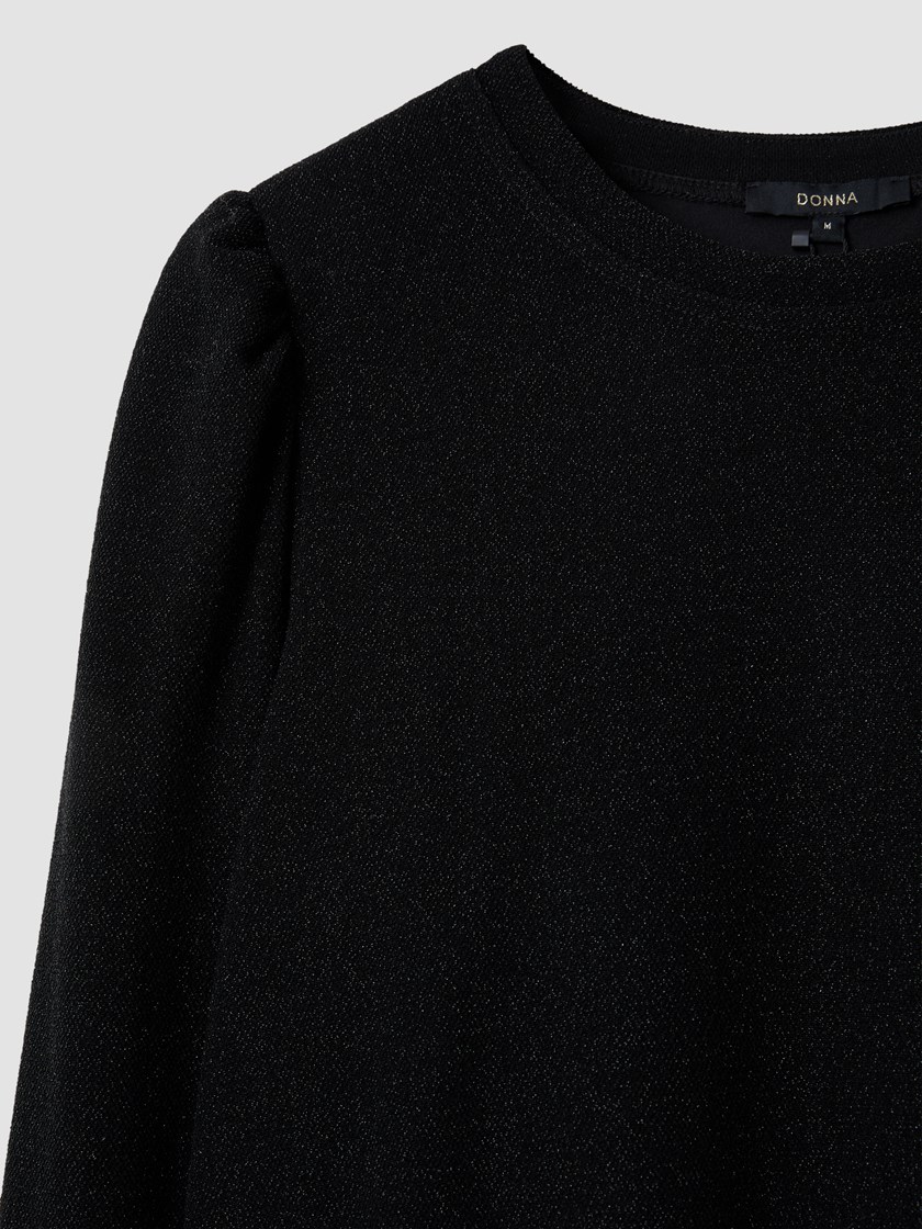 7513623 ID2 7513623_ID2-DONNA-W25-Front_3166_Emiko glitterkjole_Emiko glitterkjole ID2.jpg_Front||Front