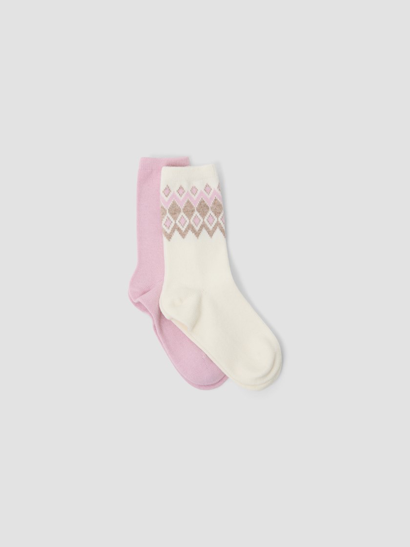 7513658 O79 7513658_O79-VAVITE-W25-Front_2105_Lucia 2 pk sokker_Lucia 2 pk sokker O79.jpg_Front||Front