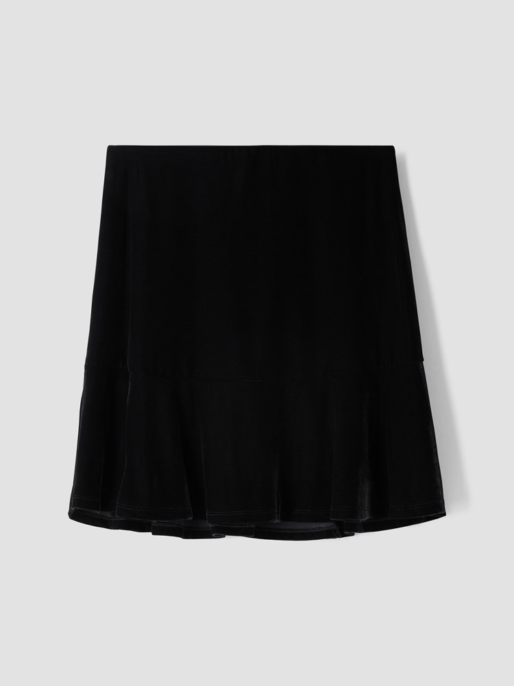 Cara velourskjørt 7513770_ID2-VAVITE-W25-Front_6426_Cara velourskjørt.jpg_Front||Front