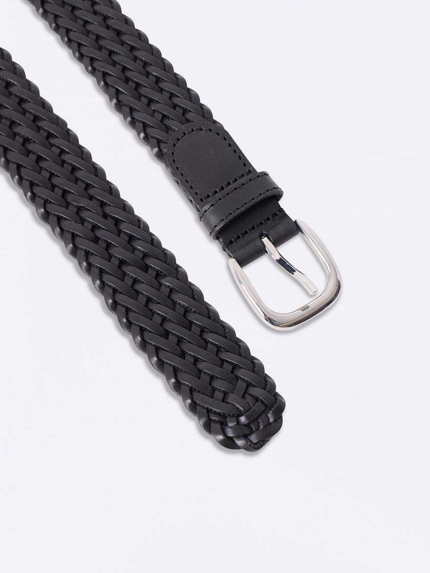 7513804 ID2 7513804_ID2-JEANPAUL-NOS-Front_2375_Cannes flettet skinnbelte_Cannes flettet skinnbelte ID2.jpg_Front||Front