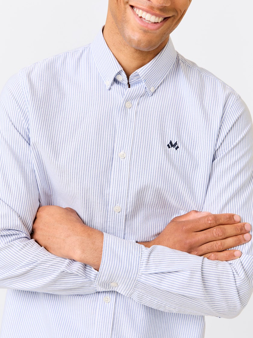 7513821 EN3 7513821_EN3_Jean Paul_Oxford Stripet Skjorte_NOS (7) (2).jpg_