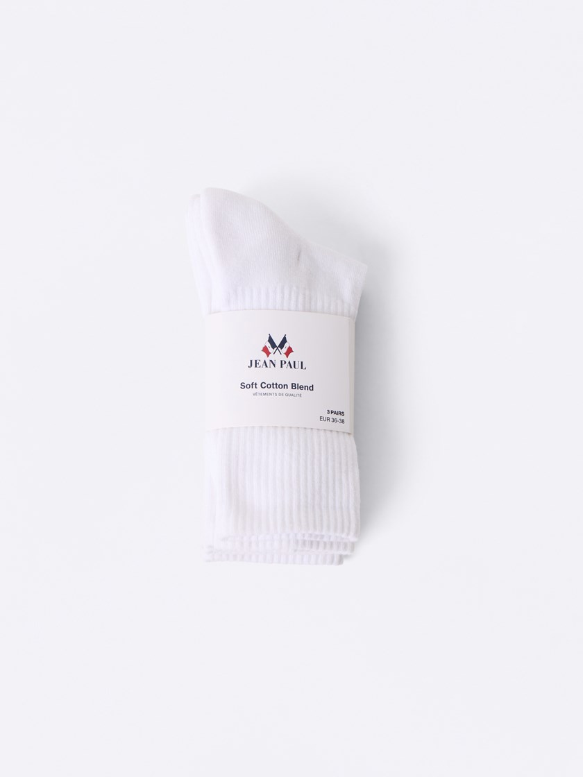 7513823 O68 7513823_O68-JEANPAUL-NOS-Front_9202_3 pk sportssokker_3 pk sportssokker O68.jpg_Front||Front