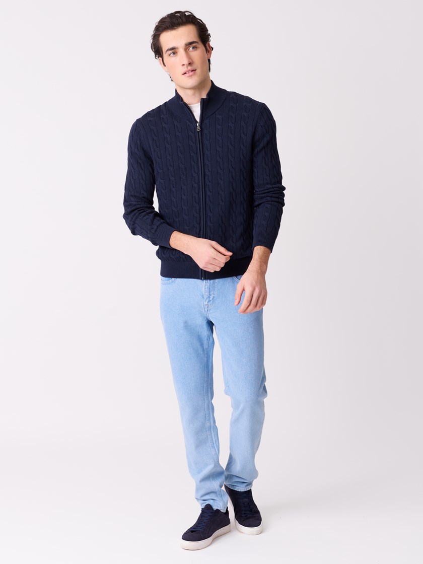 7513897 EM6 7513897_EM6-JEANPAUL-S26-Modell-Front_1016_Michel cardigan EM6.jpg_Front