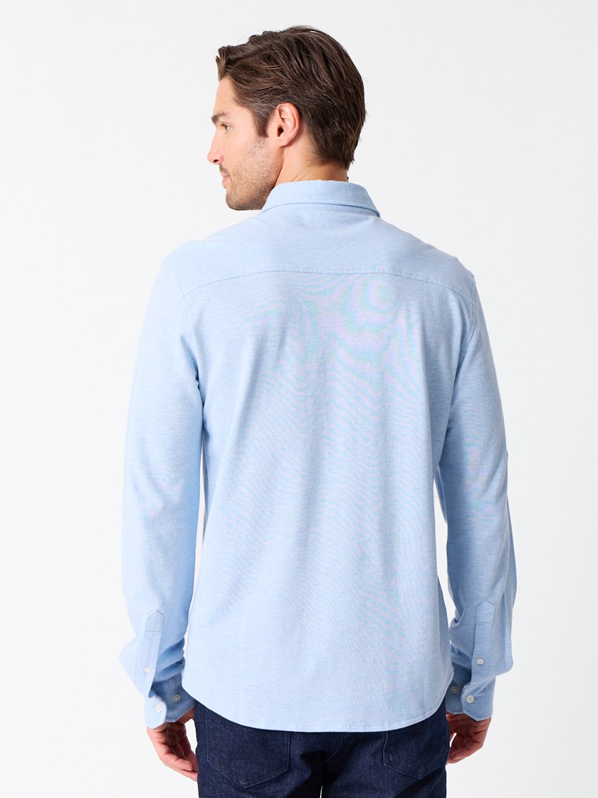 7513921 EN3 7513921_EN3-JEANPAUL-S26-Modell-Front_7078_Dominique pique skjorte EN3_Dominique pique skjorte EN3 7513921.jpg_Front