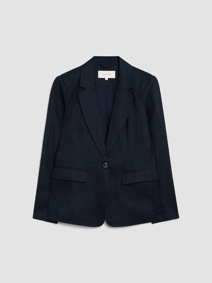 7513942 EM6 7513942_EM6-MARIEPHILIPPE-S26-Front_3781_Meghan linblazer EM6.jpg_Front||Front