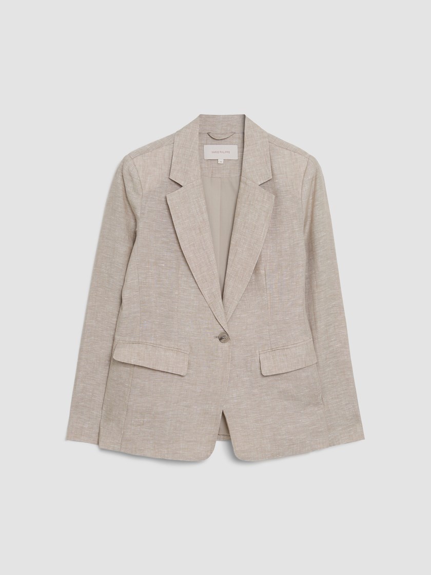 7513942 I5C 7513942_I5C-MARIEPHILIPPE-S26-Front_5468_Meghan linblazer I5C_Meghan linblazer I5C 7513942.jpg_Front||Front