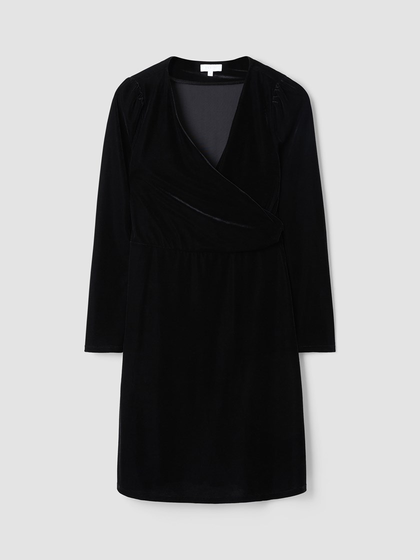 7513966 ID2 7513966_ID2-VAVITE-W25-Front_8820_Camelia kjole_Camelia velourkjole ID2.jpg_Front||Front