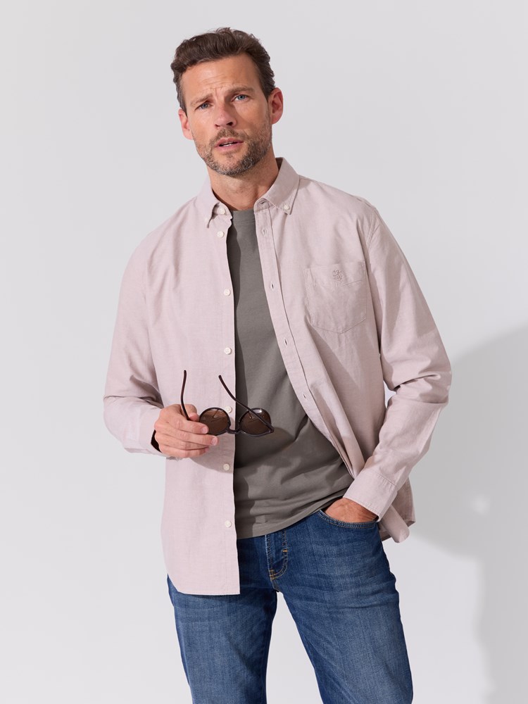 Somerset oxfordskjorte 7513988_I4I-REDFORD-S26-Modell-Front_chn=match_6822_Somerset oxfordskjorte I4I.jpg_Front