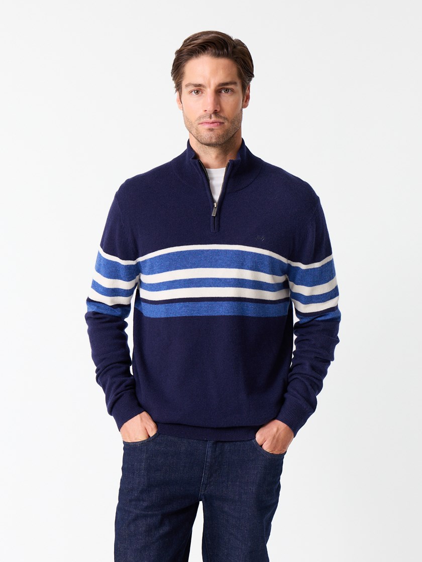 7514001 EM6 7514001_EM6_Jean Paul_Faustian Stripet Zipneck_W25 (12)_Faustian stripet zipneck EM6.jpg_