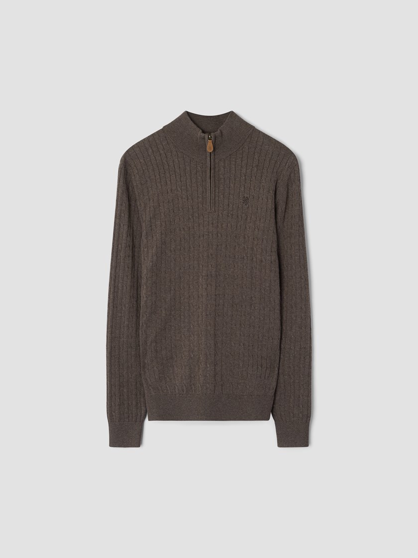 7514013 R12 7514013_R12-REDFORD-S26-Front_245_Coast zip genser R12.jpg_Front||Front