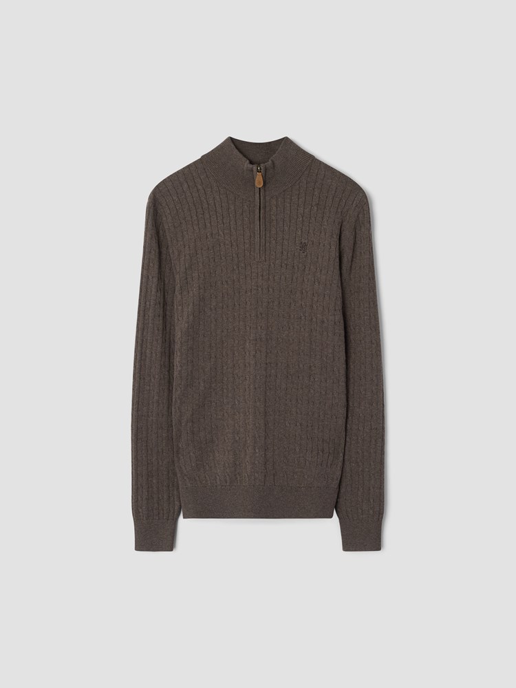 Coast zip genser 7514013_R12-REDFORD-S26-Front_245_Coast zip genser R12_Coast zip genser R12 7514013.jpg_Front||Front