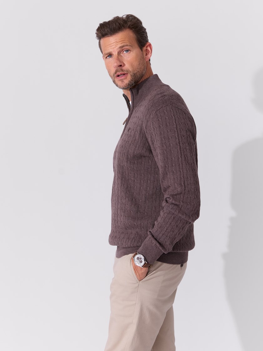 7514013 R12 7514013_R12-REDFORD-S26-Modell-Front_chn=match_1561_Coast zip genser R12.jpg_Front||Front