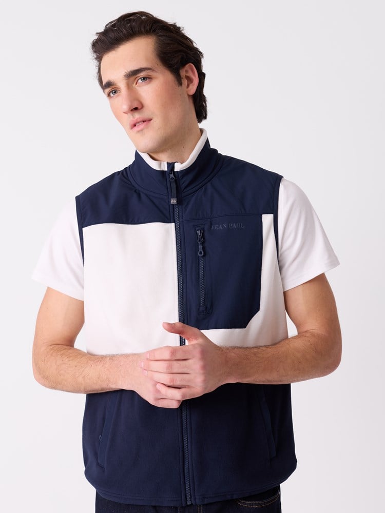 Charlie fleecevest 7514136_EM6-JEANPAUL-S26-Modell-Front_7438_Charlie fleecevest EM6.jpg_Front||Front