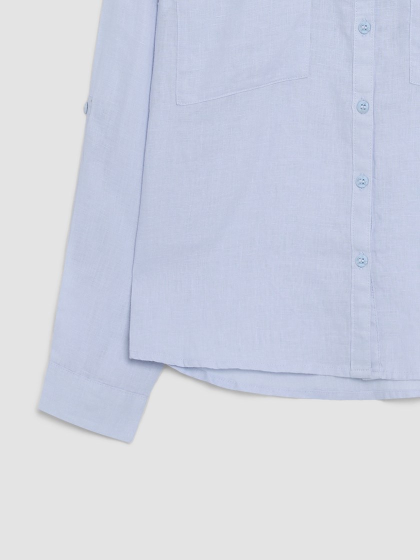 7514190 T24 7514190_T24-MARIEPHILIPPE-S26-Front_5124_Meghan linskjorte T24_Meghan linskjorte T24 7514190.jpg_Front||Front