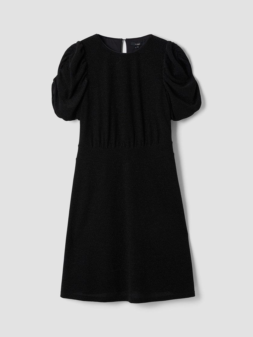 7514280 ID2 7514280_ID2-DONNA-W25-Front_3251_Emira glitterkjole ID2_Emira glitterkjole ID2 7514280.jpg_Front||Front