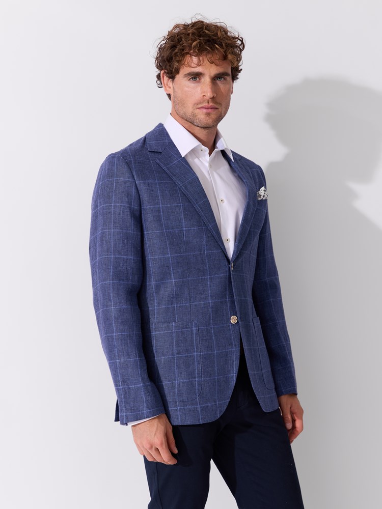 Leo rutet linblazer 7514340_ENC-MARIOCONTI-S26-Modell-Front_chn=match_5055_Leo rutet linblazer ENC.jpg_Front||Front