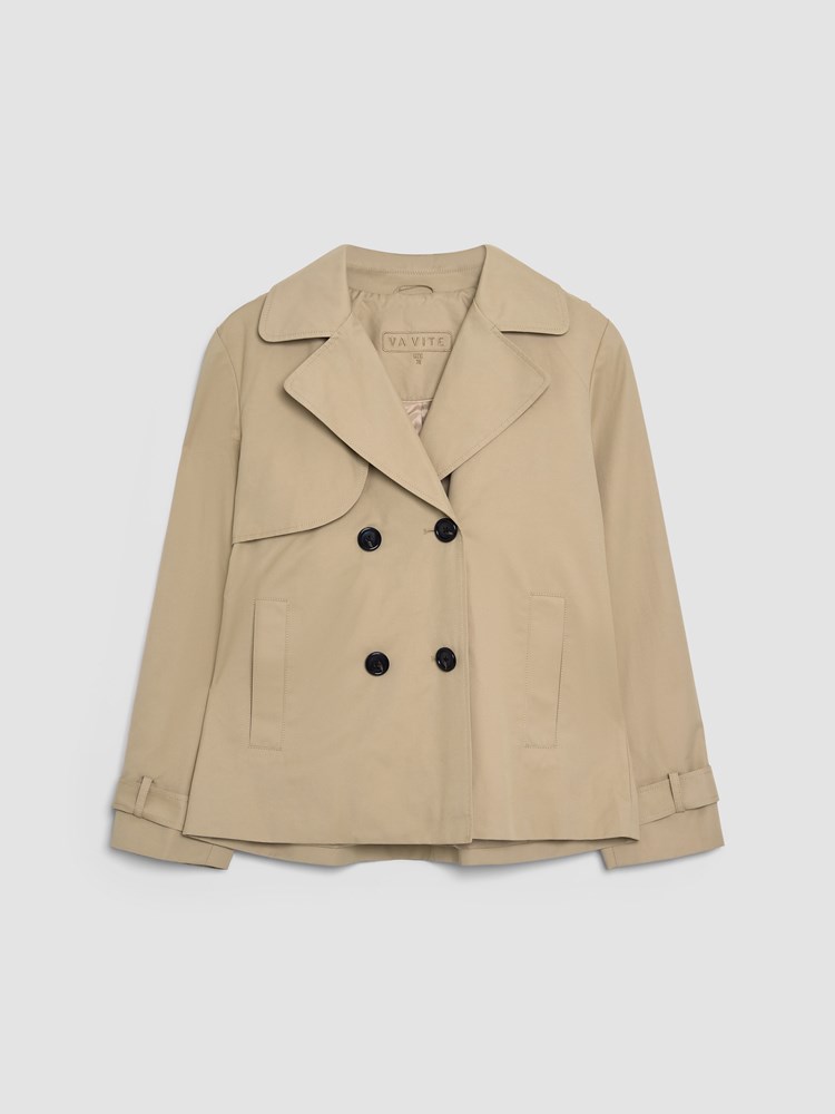 Mila kort trench 7514409_I5C-VAVITE-S26-Front_4756_Mila kort trench I5C.jpg_Front||Front