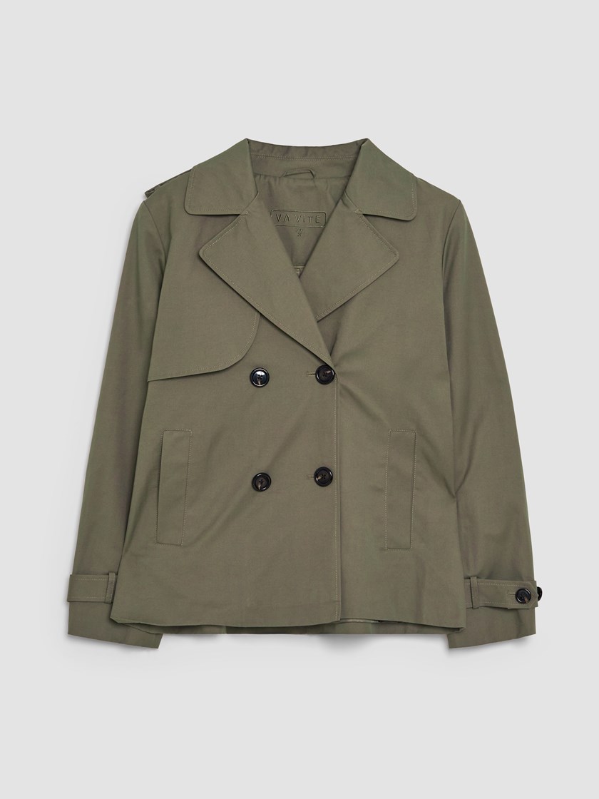 7514409 R31 7514409_R31-VAVITE-S26-Front_5147_Mila kort trench R31_Mila kort trenchcoat R31.jpg_Front