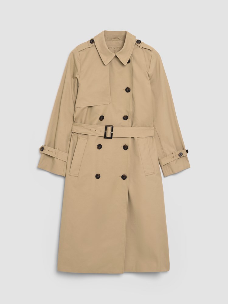 Mila trenchcoat 7514413_I5C-VAVITE-S26-Front_5771_Mila trench I5C_Mila trenchcoat I5C.jpg_Front||Front