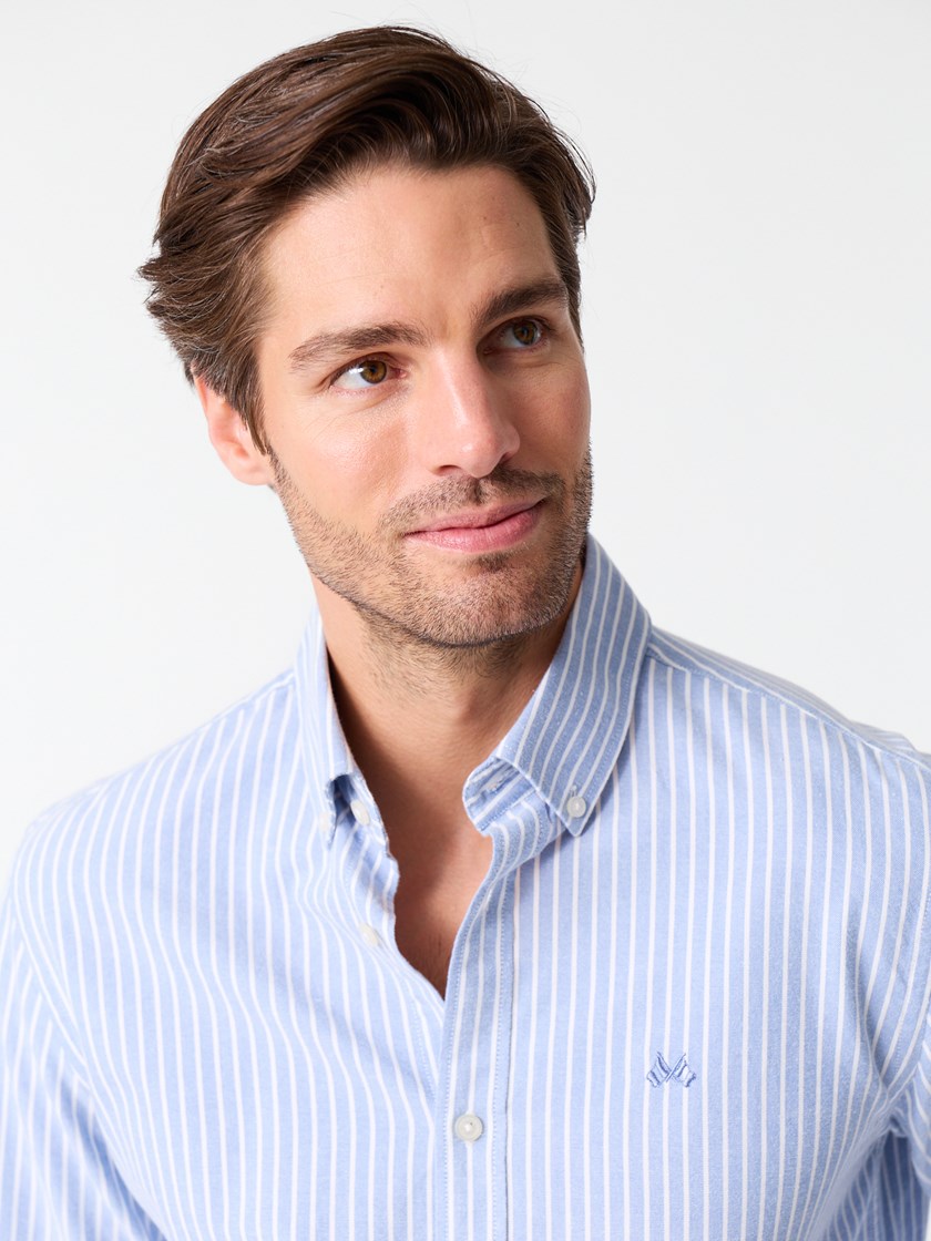 7514425 EGA 7514425_EGA-JEANPAUL-S26-Modell-Front_5800_Norman skjorte - Regular fit EGA.jpg_Front||Front