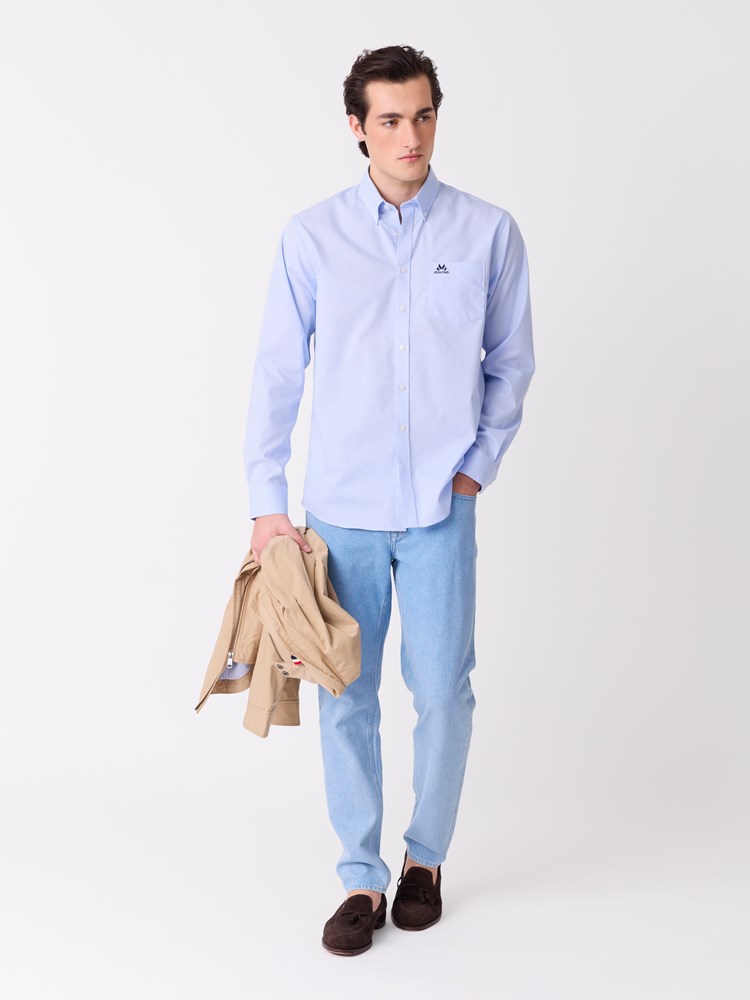 Kendy skjorte - Classic fit 7514458_E9O-JEANPAUL-S26-Modell-Front_539_Kendy skjorte - Classic fit E9O.jpg_Front||Front