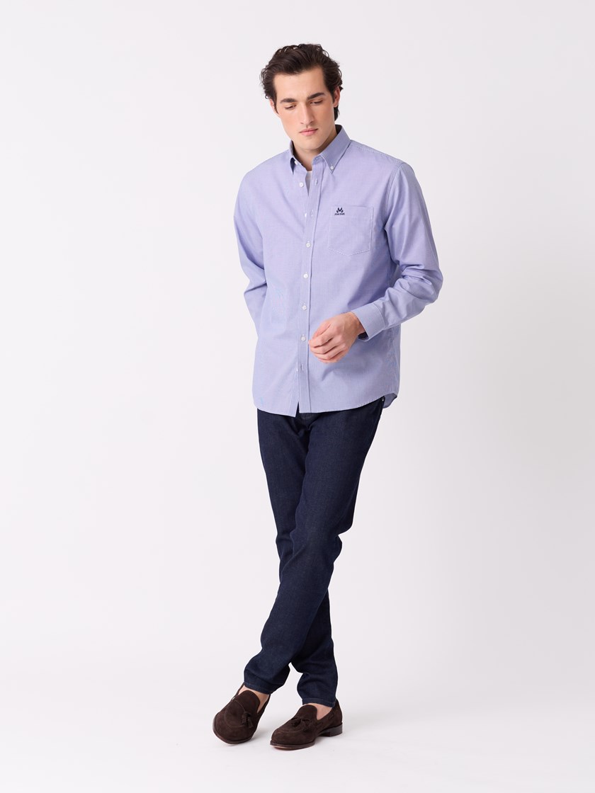 7514458 EGA 7514458_E9O-JEANPAUL-S26-Modell-Front_9398_EGA_Kendy skjorte - Classic fit EGA.jpg_