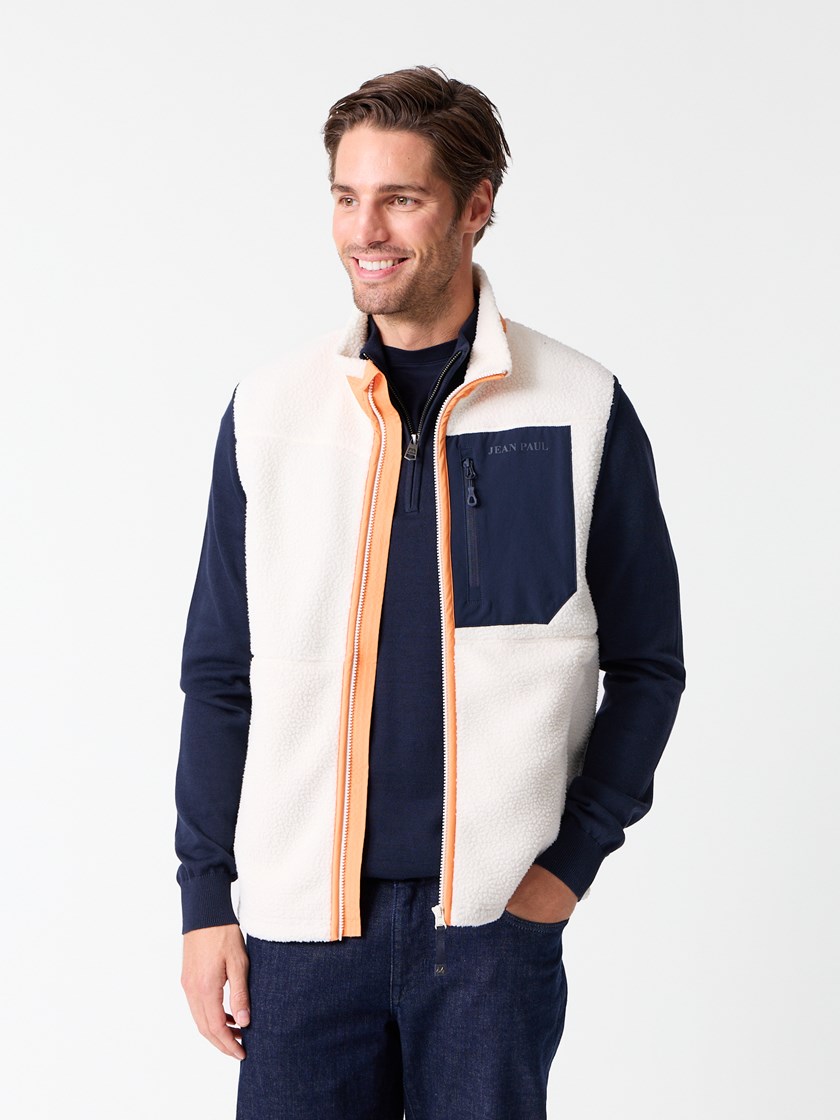 7514490 O63 7514490_O63-JEANPAUL-S26-Modell-Front_7105_Corin fleecevest O63.jpg_Front||Front