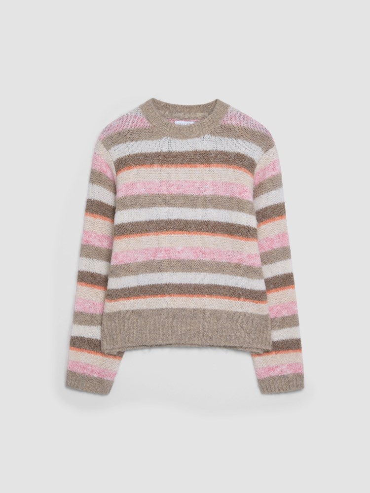 Kallie stripet genser 7514587_MKY-VAVITE-S26-Front_2708_Kallie stripet genser MKY.jpg_Front