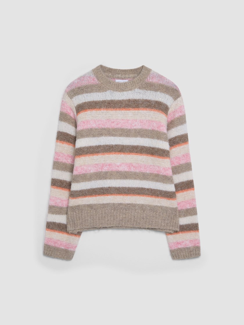 7514587 MKY 7514587_MKY-VAVITE-S26-Front_2708_Kallie stripet genser MKY.jpg_Front