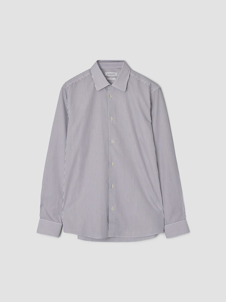 Leone stripete skjorte 7514632_APR-MARIOCONTI-S26-Front_1865_Leone stripete skjorte APR.jpg_Front||Front