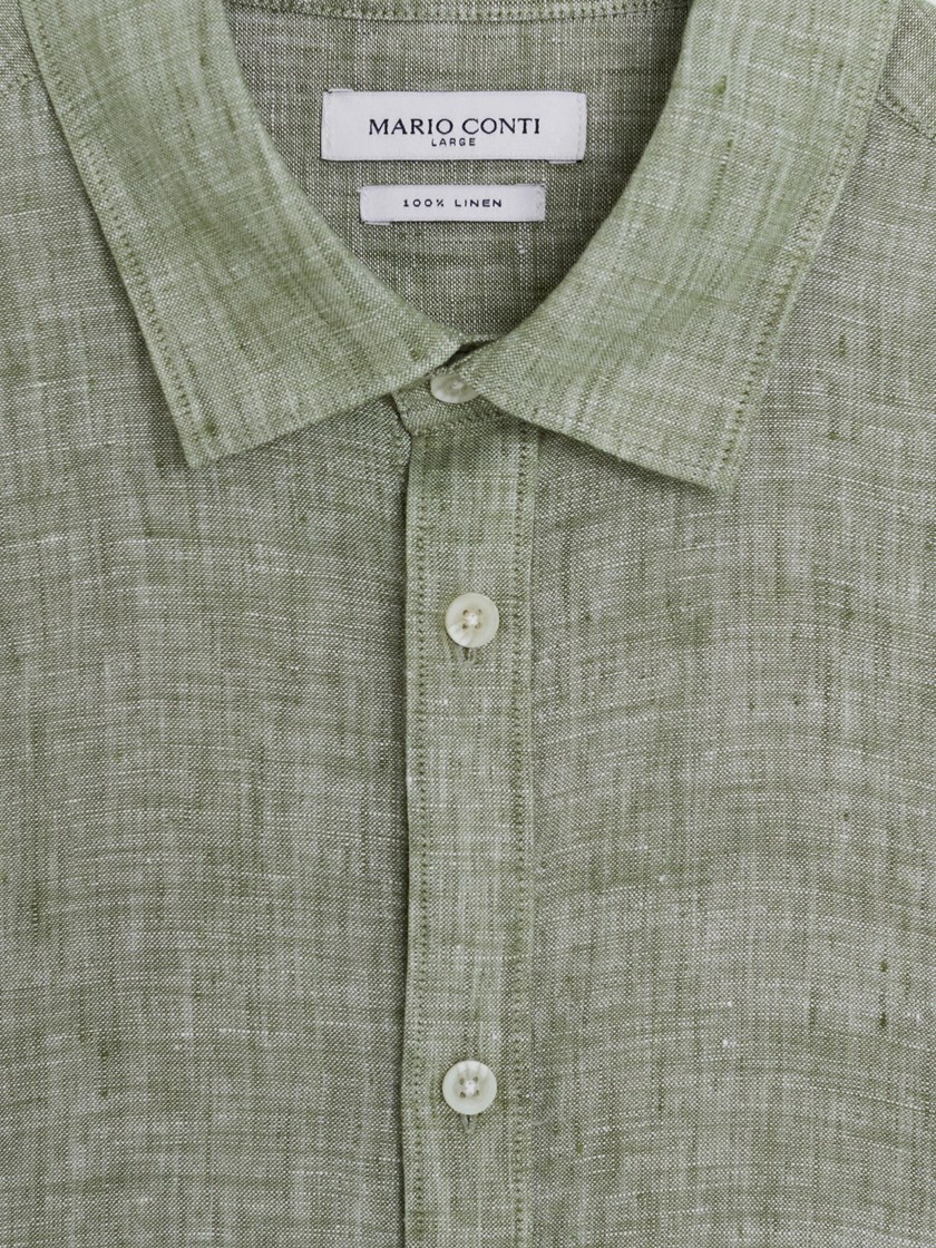 7514638 GMN 7514638_GMN-MARIOCONTI-H26-Front_6244_Rimini linskjorte GMN.jpg_Front||Front