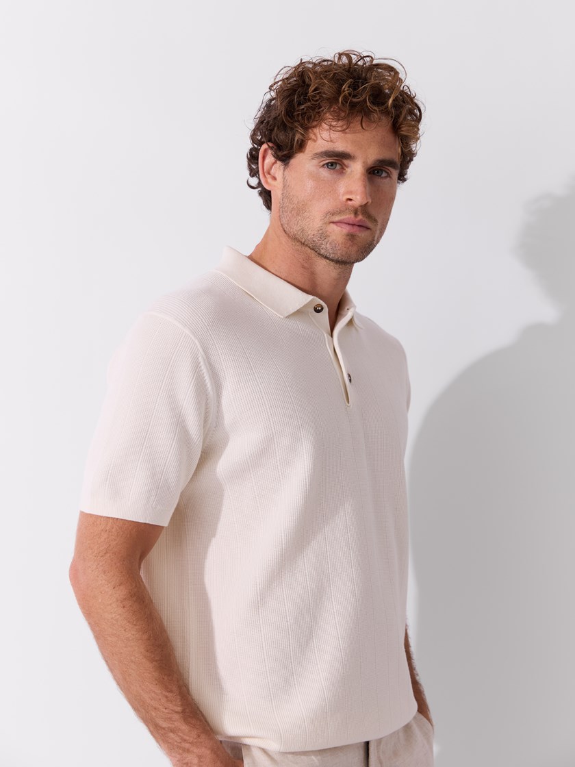 7514731 OAD 7514731_OAD-MARIOCONTI-S26-Modell-Front_chn=match_9897_Rino strikket polo OAD_Rino strikket polo OAD 7514731.jpg_Front||Front