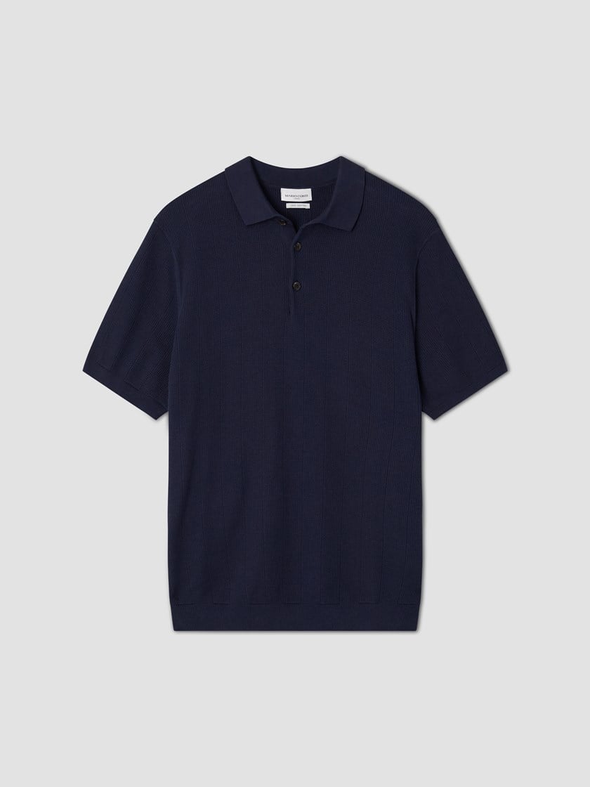 7514731 T38 7514731_T38-MARIOCONTI-S26-Front_9921_Rino strikket polo.jpg_Front||Front
